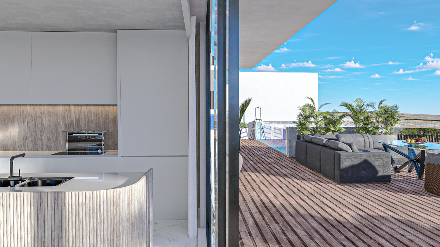 DuarGema, House of Diaspora – Penthouse C29 T5 (4 SUITS / 27 living spaces / + pool)