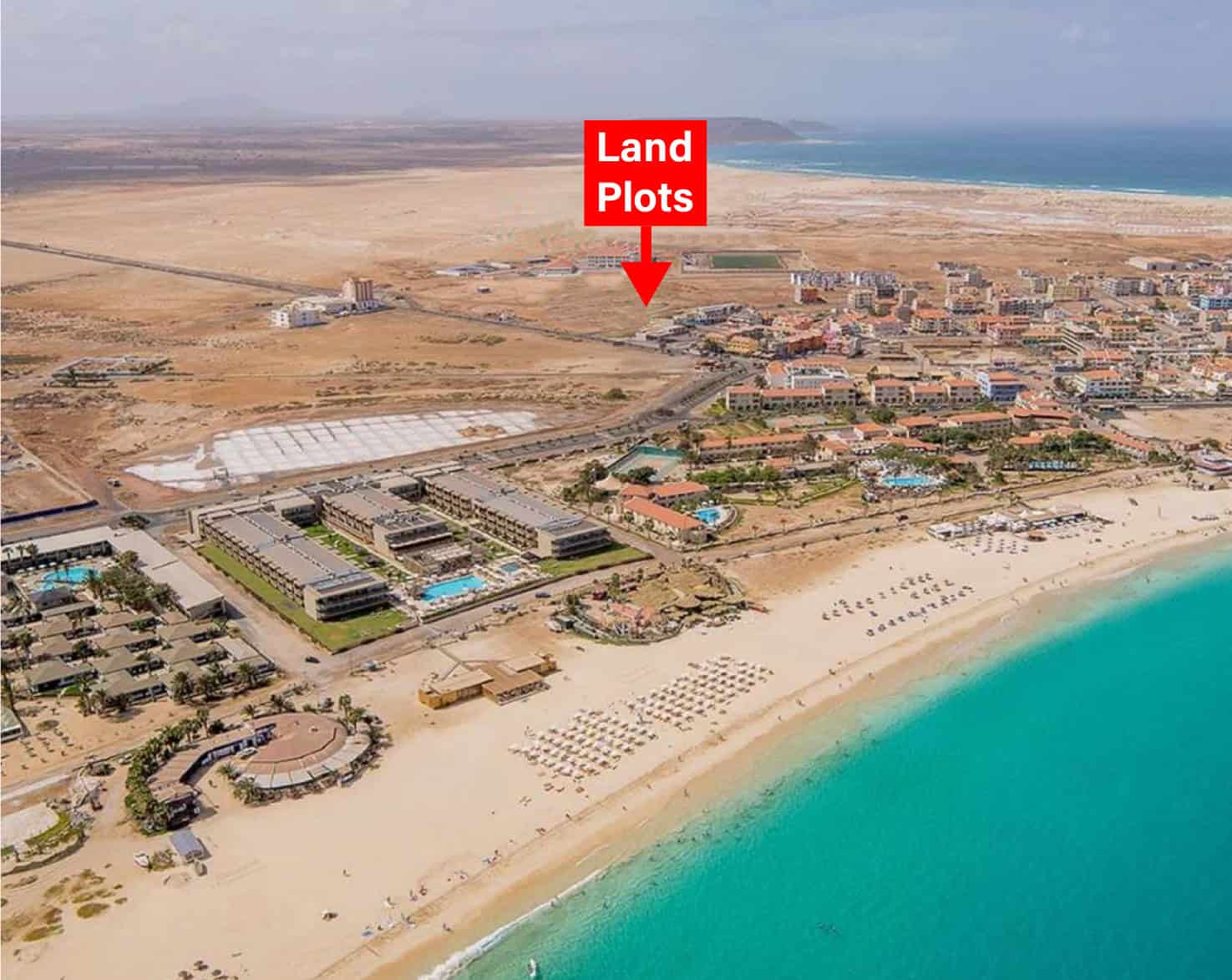 LAND PLOTS FOR SALE: ENTRANCE TO SANTA MARIA