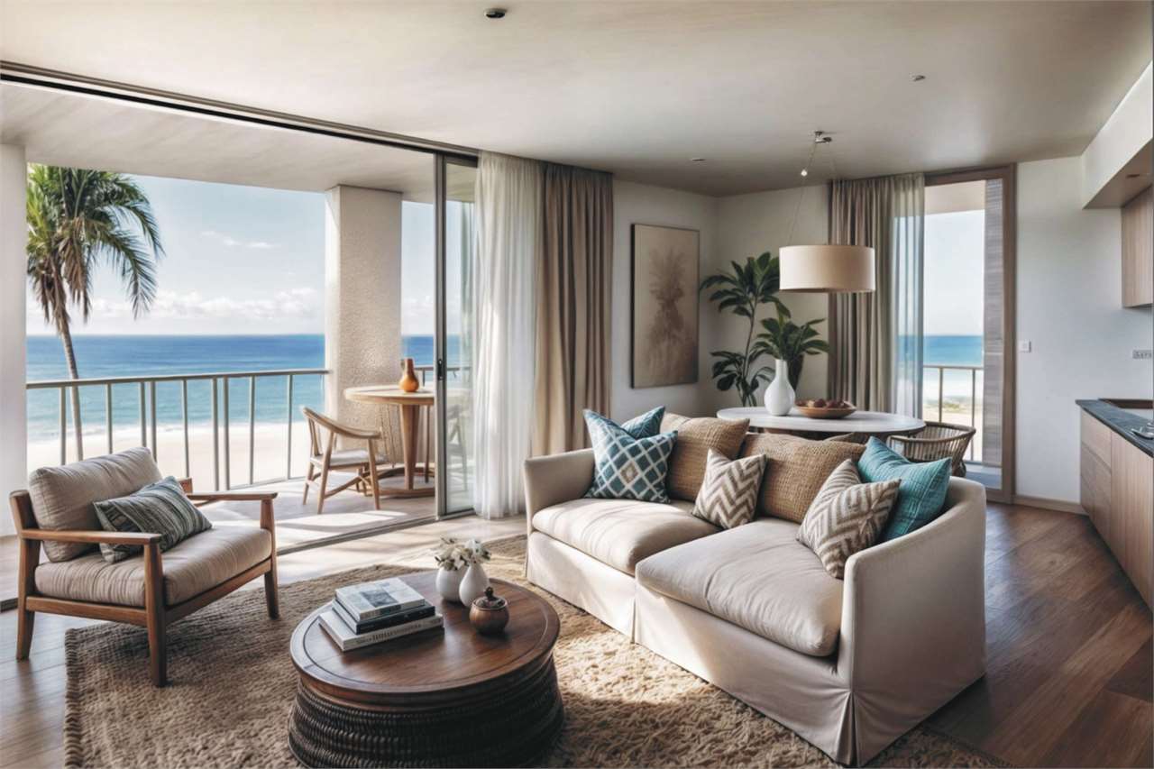 One-Bedroom Apartment with Balcony – Blue Luxury Tower