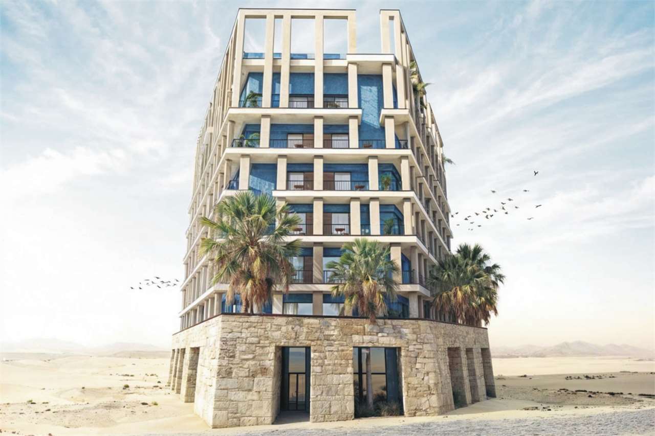 2-bedroom apartment with balcony – Blue Luxury Tower