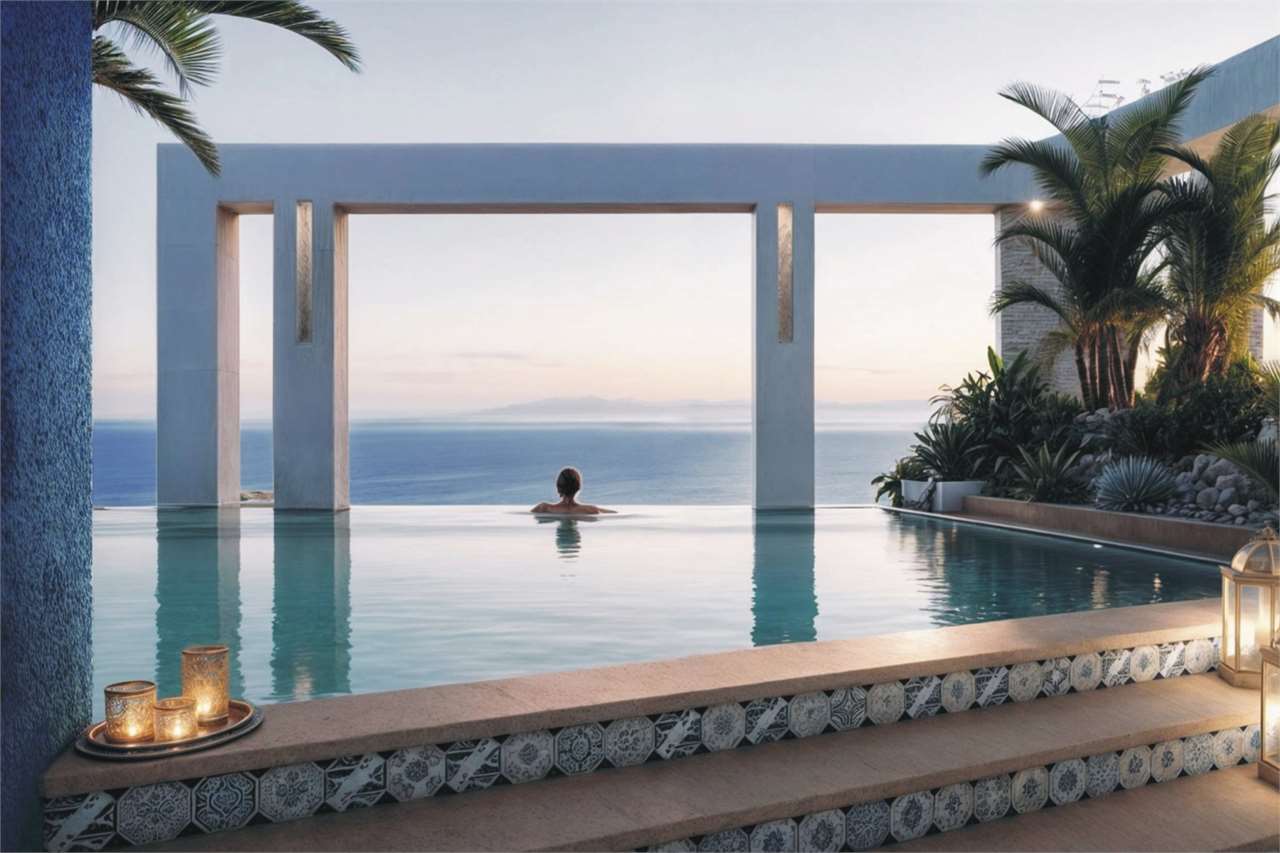 2-Bedroom Apartment with Balcony – Blue Luxury Tower